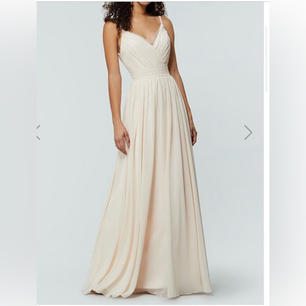 Blush Pink Wedding Guest/Bridesmaid/Prom Dress